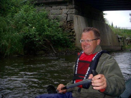 KANOTUR: Erik Unaas mener at Mysenelva kan utvikles til å bli et kjempetilbud både for lokalbefolkning og turister, uten veldig store økonomiske bevilgninger.